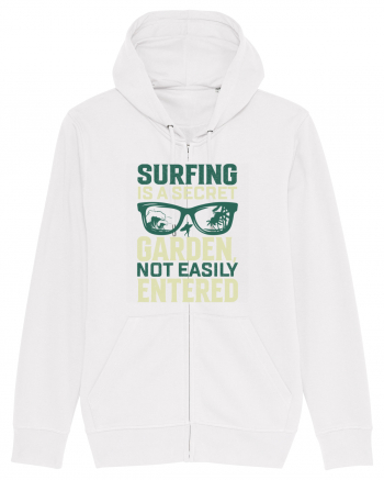 Surfing is a secret garden, not easily entered. White