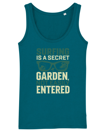 Surfing is a secret garden, not easily entered. Ocean Depth