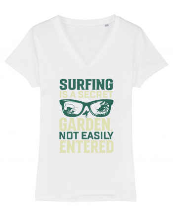 Surfing is a secret garden, not easily entered. White