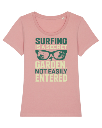 Surfing is a secret garden, not easily entered. Canyon Pink