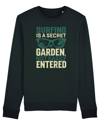 Surfing is a secret garden, not easily entered. Black