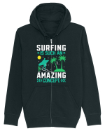 Surfing is such an amazing concept Hanorac cu fermoar Unisex Connector