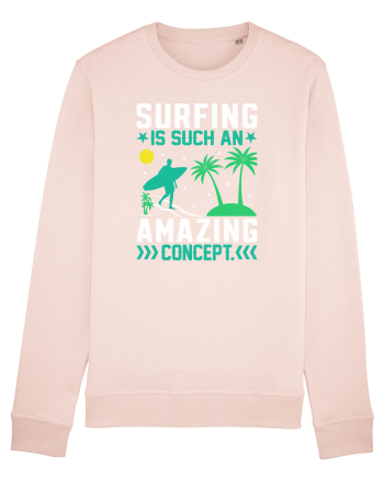 Surfing is such an amazing concept Candy Pink