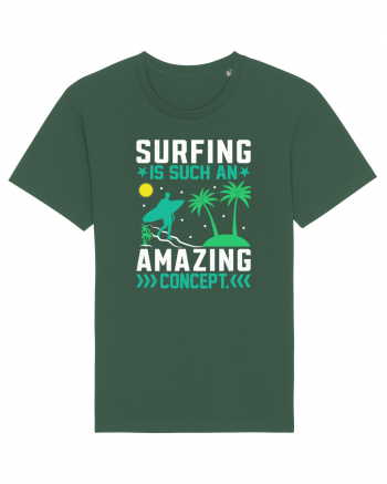 Surfing is such an amazing concept Bottle Green