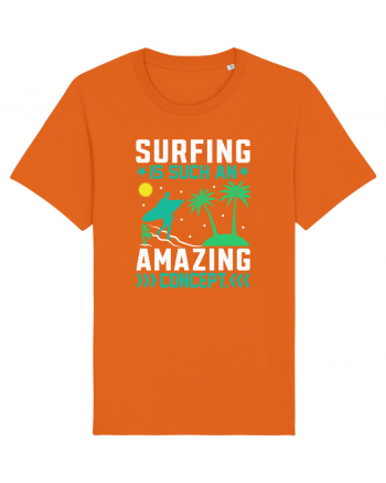 Surfing is such an amazing concept Bright Orange