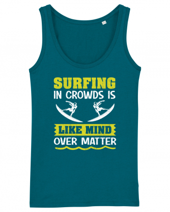 Surfing in crowds is like mind over matter Ocean Depth