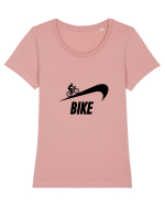Just bike it Tricou mânecă scurtă guler larg fitted Damă Expresser
