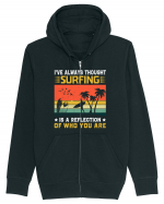 I've always thought surfing is a reflection of who you are Hanorac cu fermoar Unisex Connector