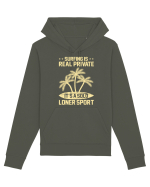Surfing is real private. It's a solo loner sport. Hanorac Unisex Drummer