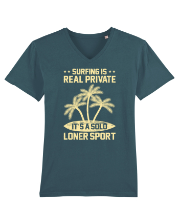 Surfing is real private. It's a solo loner sport. Stargazer