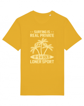 Surfing is real private. It's a solo loner sport. Spectra Yellow