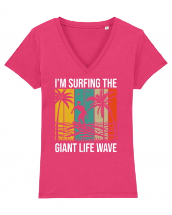 I'm surfing the giant life wave Raspberry