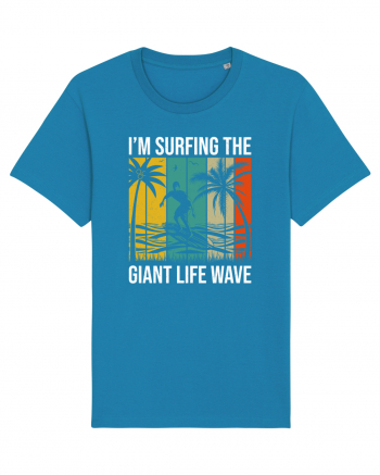 I'm surfing the giant life wave Azur