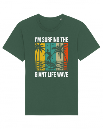 I'm surfing the giant life wave Bottle Green