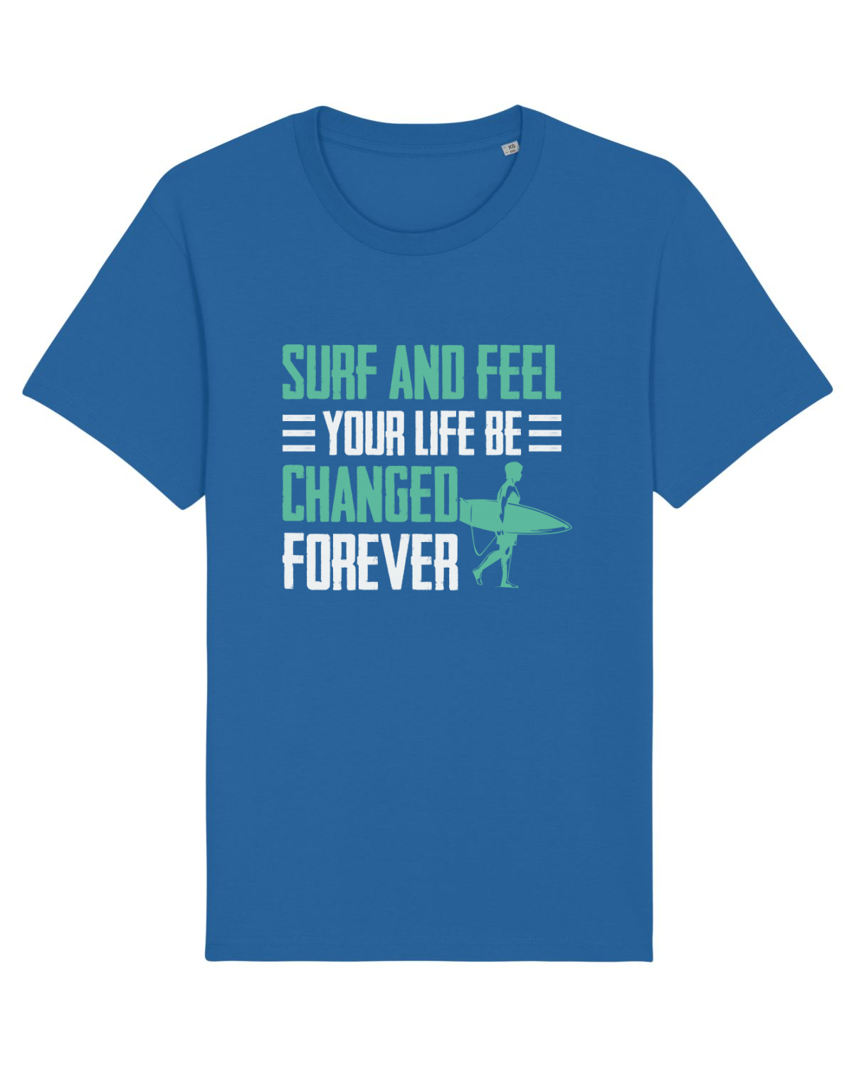 Tricou mânecă scurtă Unisex Rocker Royal Blue