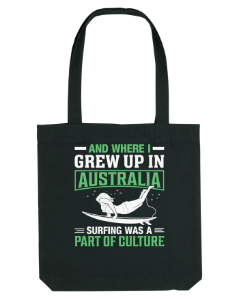 And where I grew up in Australia surfing was a part of culture Black