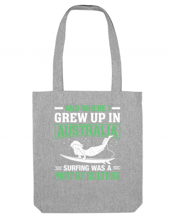 And where I grew up in Australia surfing was a part of culture Heather Grey