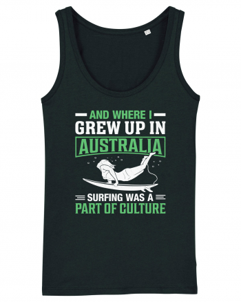 And where I grew up in Australia surfing was a part of culture Black