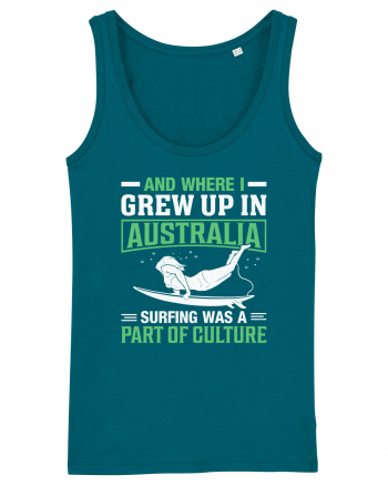 And where I grew up in Australia surfing was a part of culture Ocean Depth