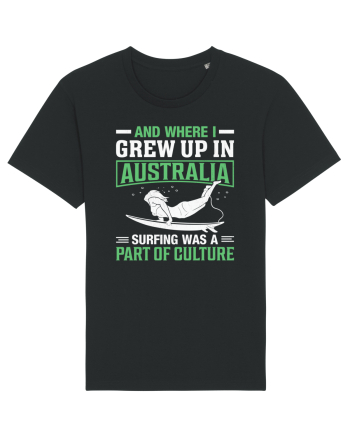 And where I grew up in Australia surfing was a part of culture Black