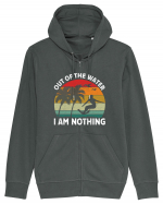 Out of the water, I am nothing Hanorac cu fermoar Unisex Connector