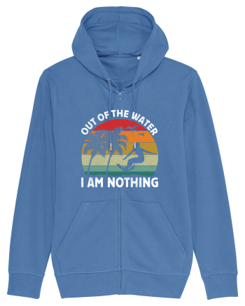 Out of the water, I am nothing Bright Blue