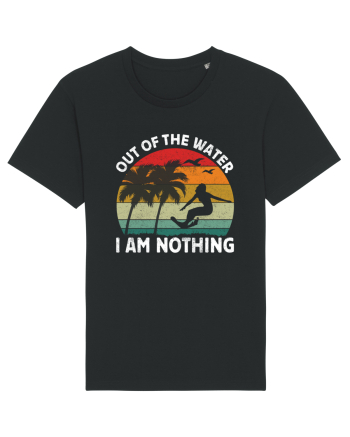 Out of the water, I am nothing Black