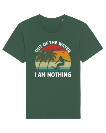 Out of the water, I am nothing Bottle Green