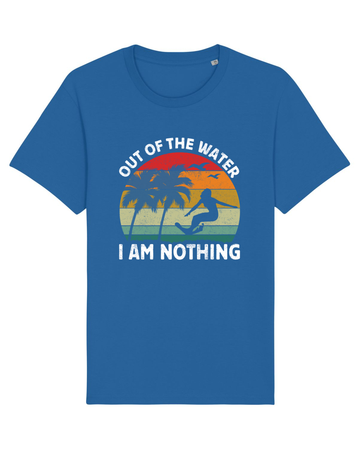 Tricou mânecă scurtă Unisex Rocker Royal Blue