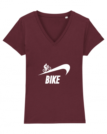 Just bike it Burgundy