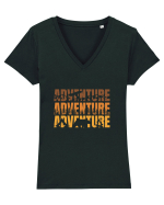 Adventure Tricou mânecă scurtă guler V Damă Evoker