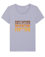 Adventure Tricou mânecă scurtă guler larg fitted Damă Expresser
