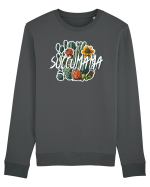 Succumama Bluză mânecă lungă Unisex Rise