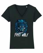 I am part wolf Tricou mânecă scurtă guler V Damă Evoker