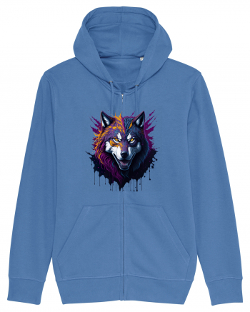 Wolf Spirit Bright Blue