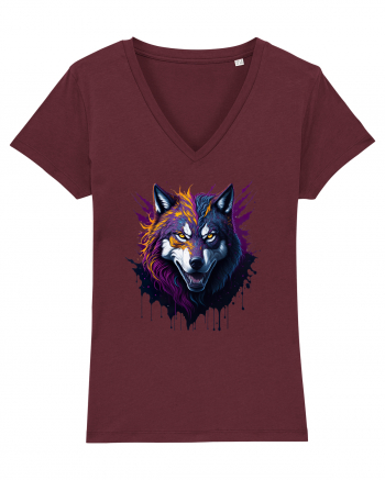 Wolf Spirit Burgundy