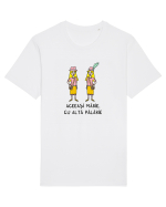 Aceeași Mărie, cu altă pălărie Tricou mânecă scurtă Unisex Rocker