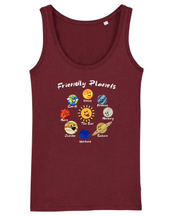 Friendly planets Burgundy