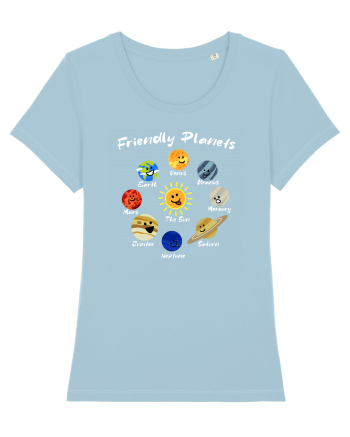 Friendly planets Sky Blue
