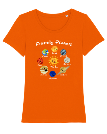 Friendly planets Bright Orange