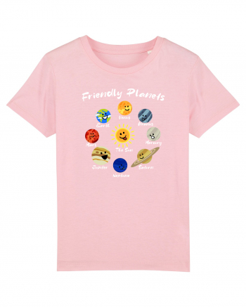 Friendly planets Cotton Pink