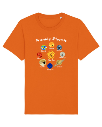 Friendly planets Bright Orange