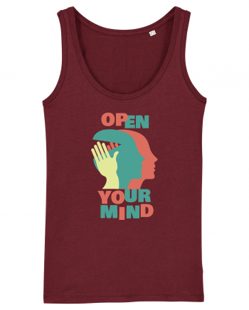 Open Your Mind Burgundy