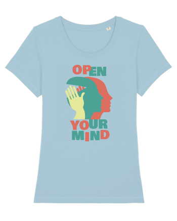 Open Your Mind Sky Blue