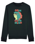 Open Your Mind Bluză mânecă lungă Unisex Rise