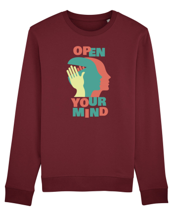 Open Your Mind Burgundy