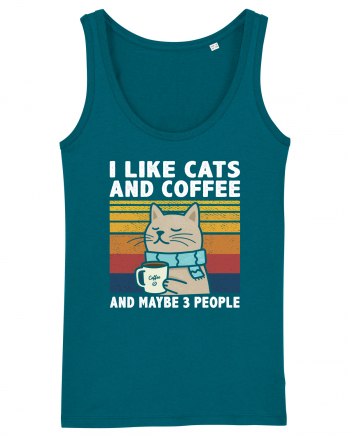 I Like Cats And Coffee And Maybe 3 People Ocean Depth