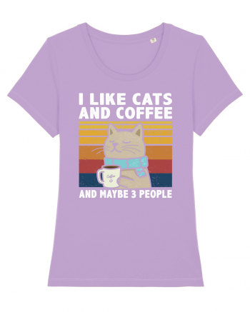 I Like Cats And Coffee And Maybe 3 People Lavender Dawn