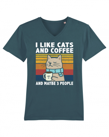 I Like Cats And Coffee And Maybe 3 People Stargazer