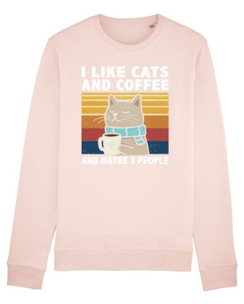 I Like Cats And Coffee And Maybe 3 People Candy Pink